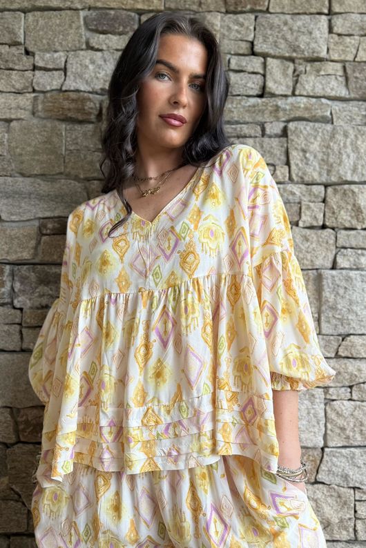 Ren Medina Smock Top